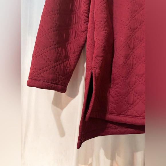 RBX Women’s M Mock Neck Quilted Pull Over - Picture 4 of 7